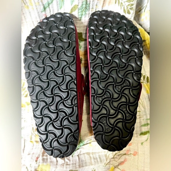 BIRKENSTOCK Boston Big Buckle Clog Maroon size EU37 US 6/6.5 - Picture 8 of 9